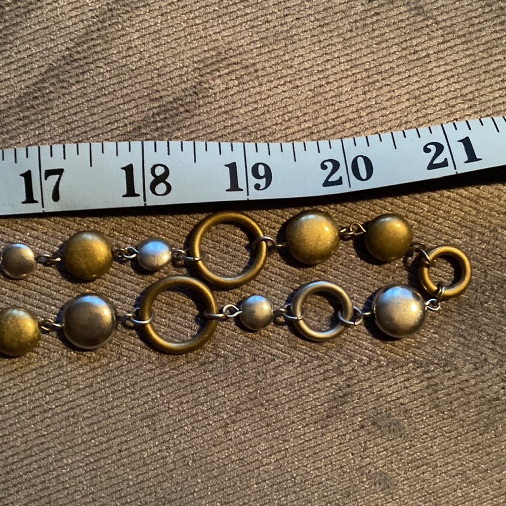 Retired Premier Design Gold and Silver necklace - Picture 9 of 11